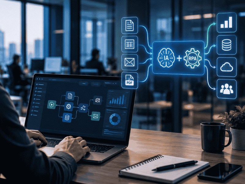 RPA + IA: O Fim dos Processos Manuais nas Empresas